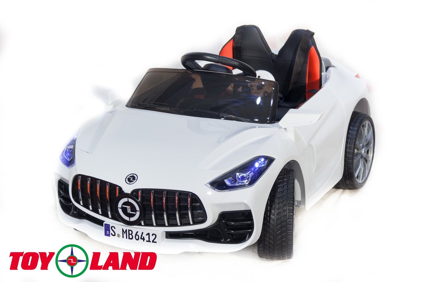 

Электромобиль Mercedes Benz sport YBG6412, белый