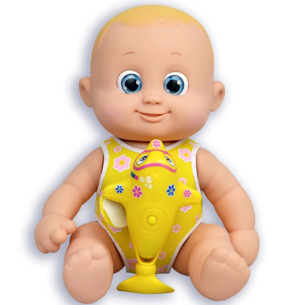 

Кукла Баниэль из серии Bouncin' Babies 35 см., плавающая с дельфином