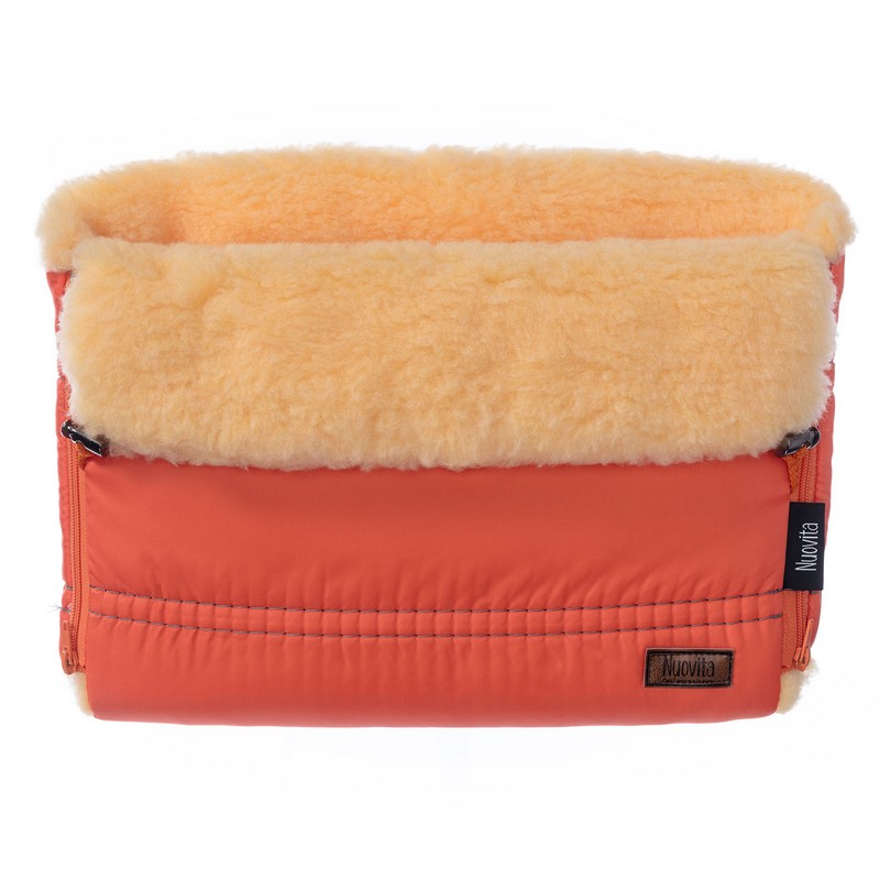 

Муфта меховая для коляски Nuovita Alpino Pesco Arancio/Оранжевый