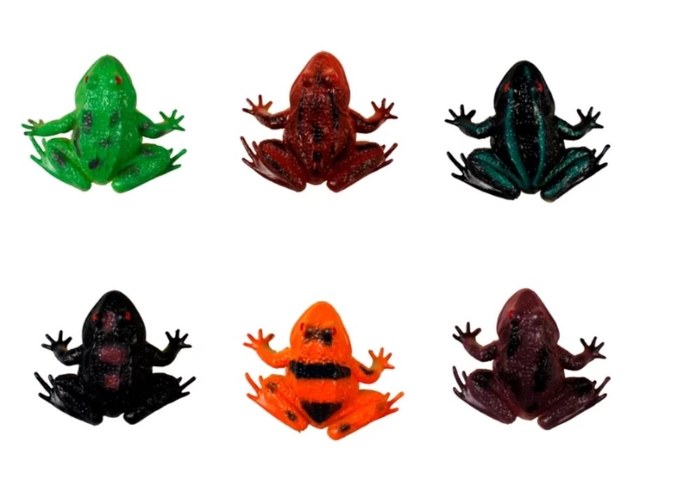 Набор лягушек 6 штук, В мире животных  