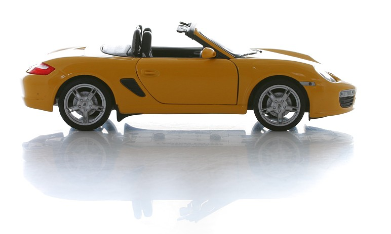 Машинка металлическая "Porsche Boxster S.convertible"  