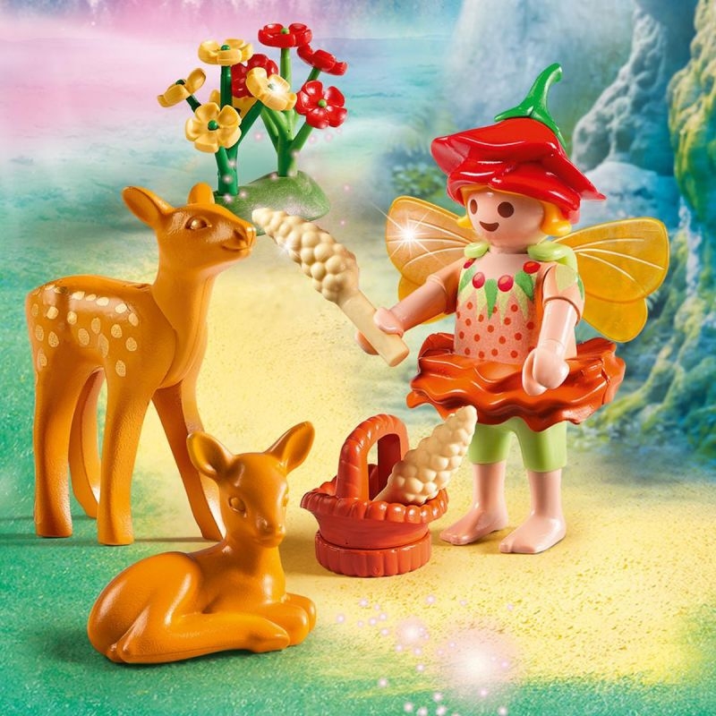 Игровой набор из серии Феи: Девочка-фея с оленятами  