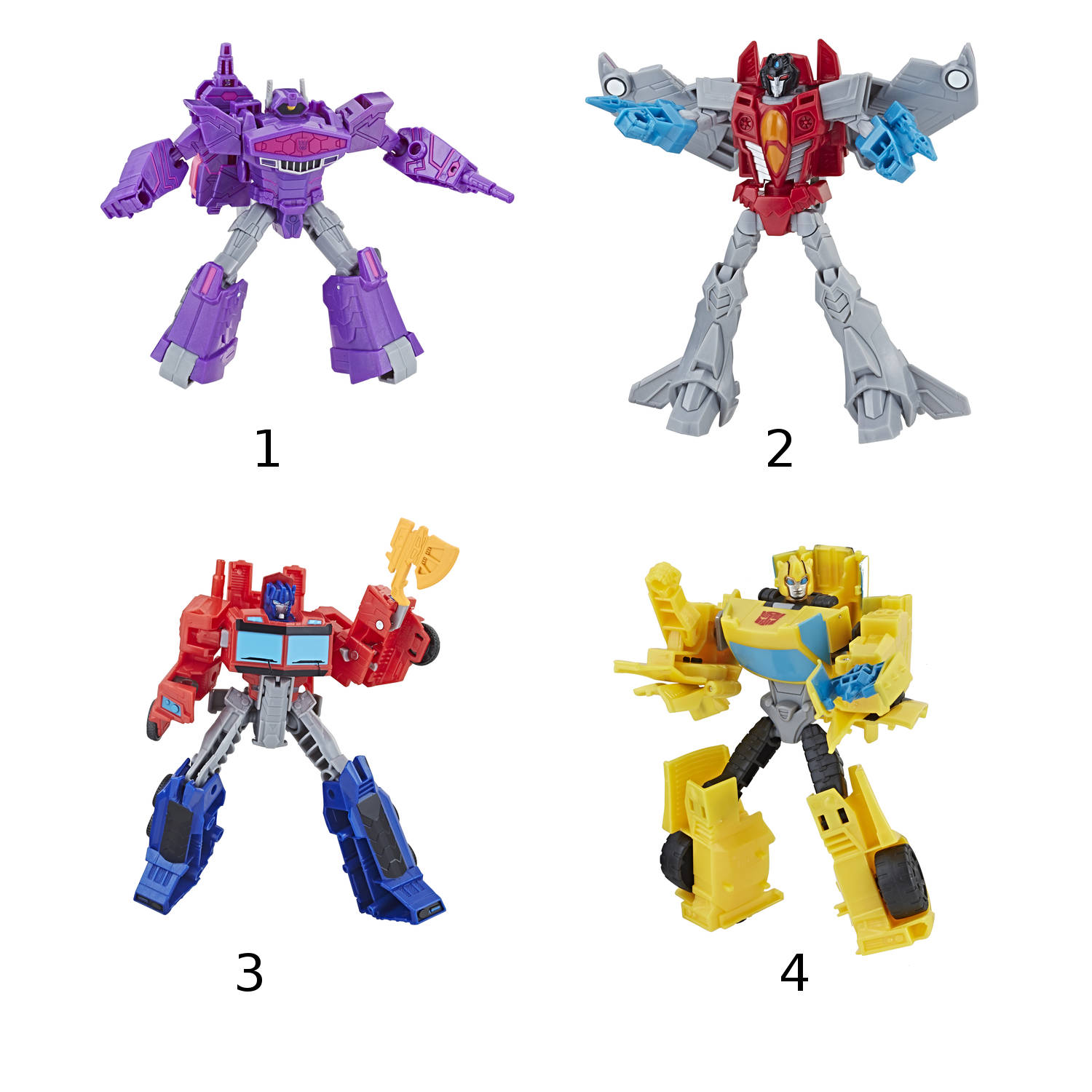 

Трансформер из серии Transformers – Кибервселенная, 14 см.