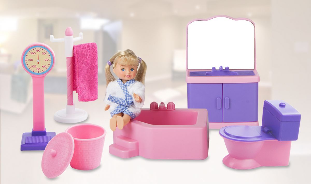 

Игровой набор из серии Paula. Мой дом – Кукла в ванной