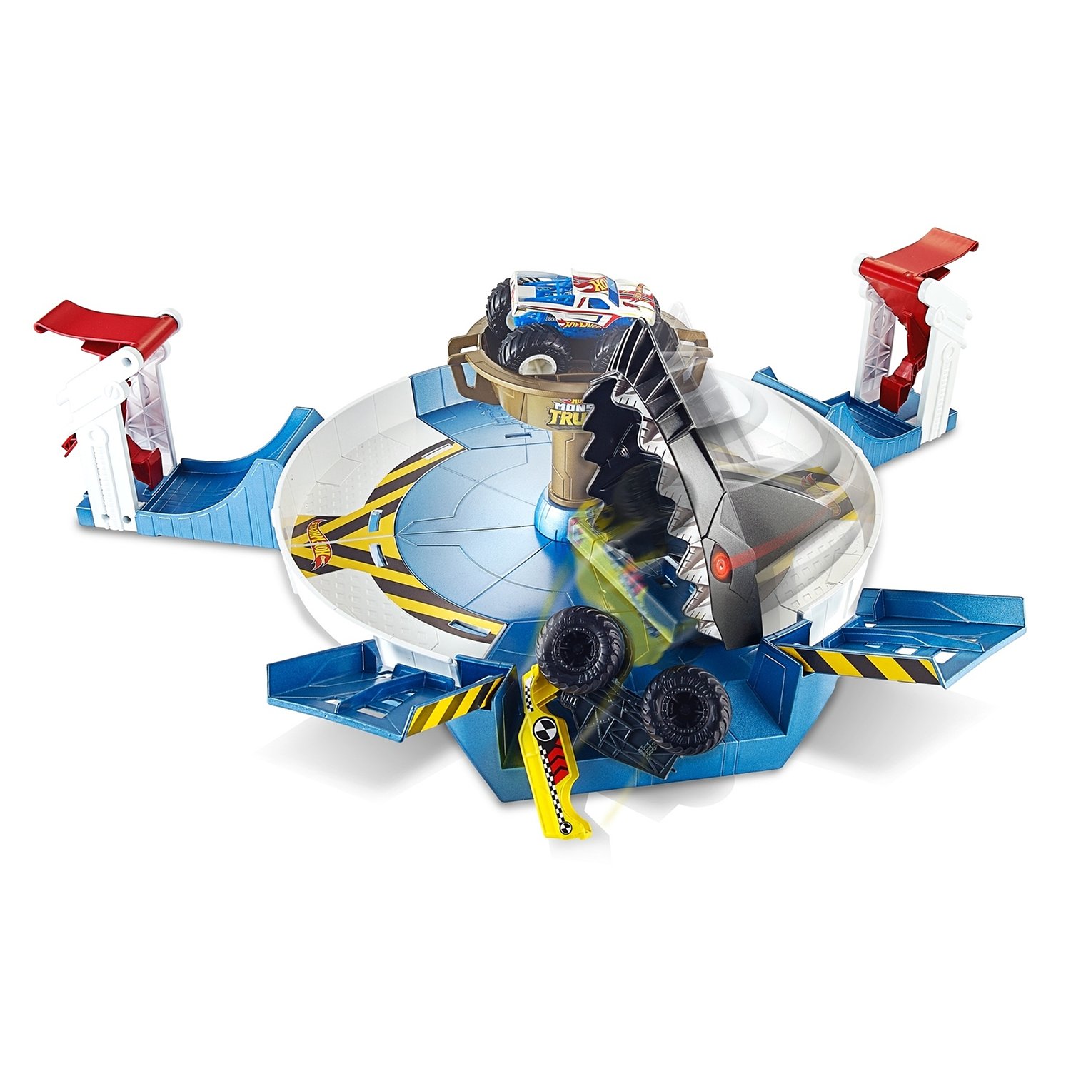 Игровой набор Hot Wheels - Монстр трак. Поединок с акулой  