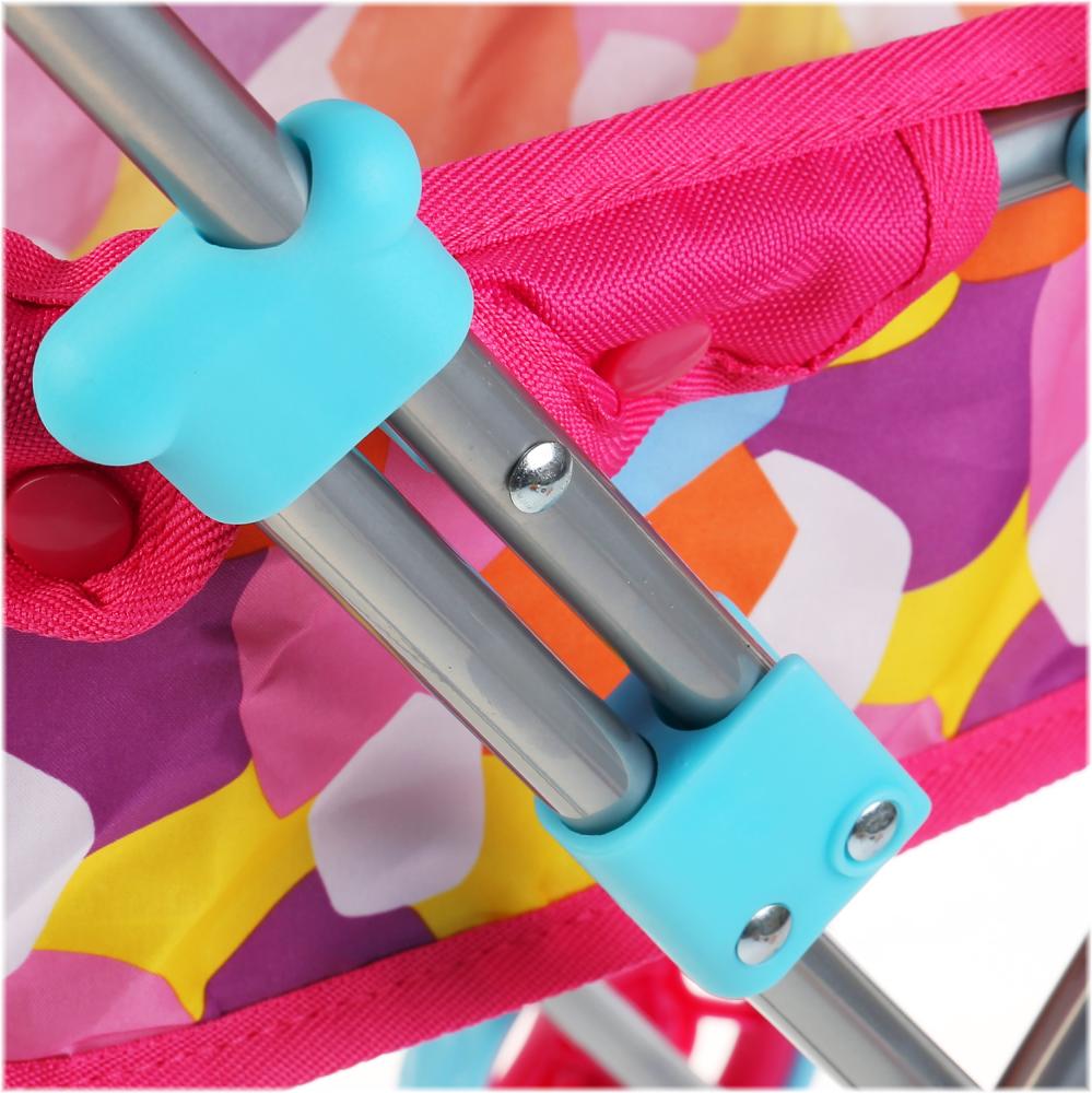 Коляска-люлька для кукол складная в пакете  