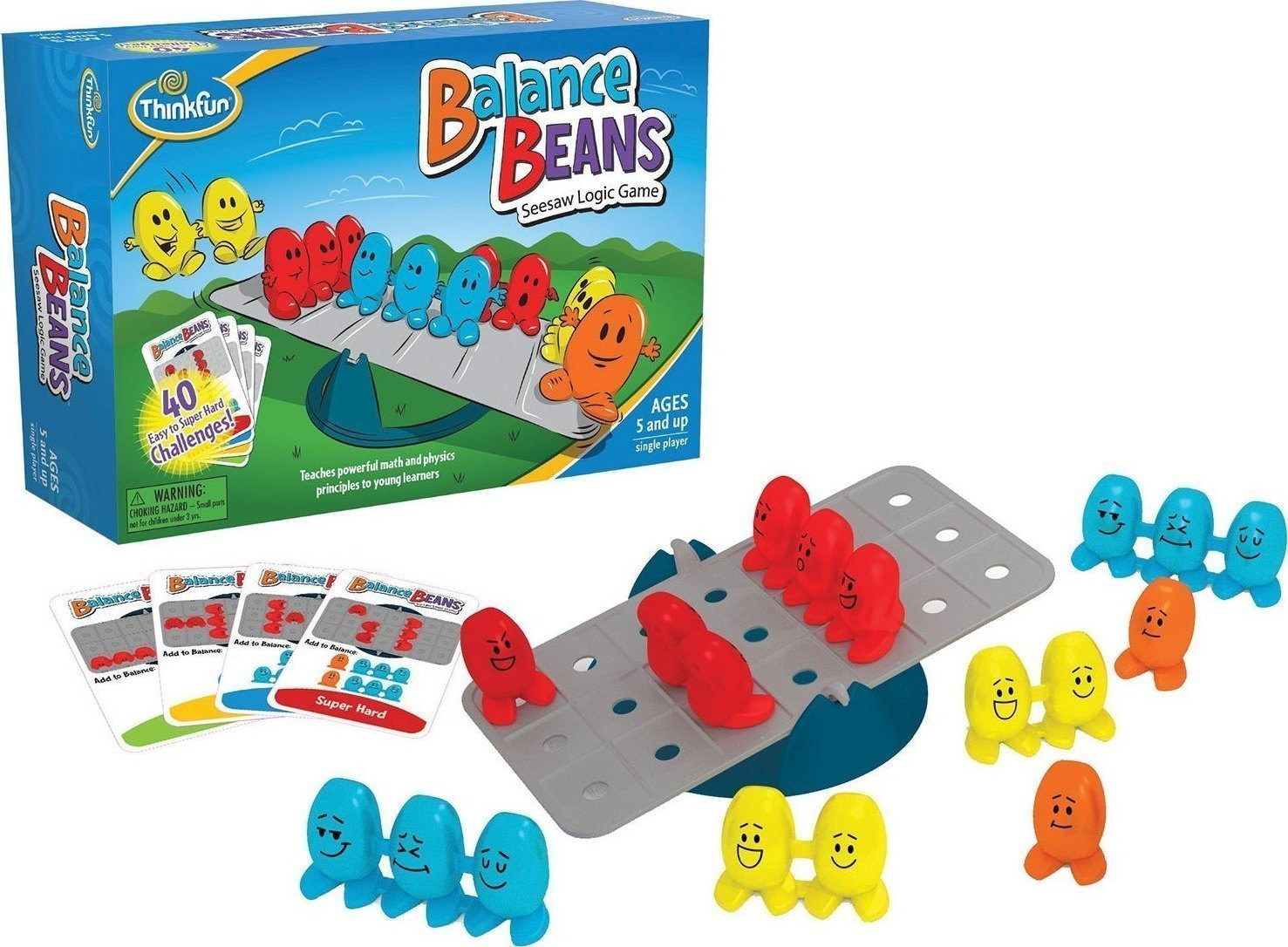 

Настольная игра ThinkFun — Бобы в равновесии. Поймай баланс, 1140-RU