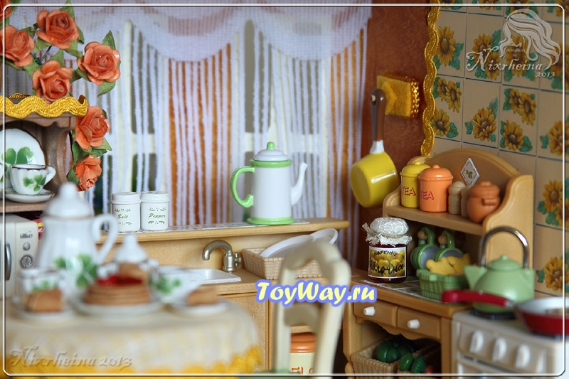 Sylvanian Families - Кухня в коттедже  