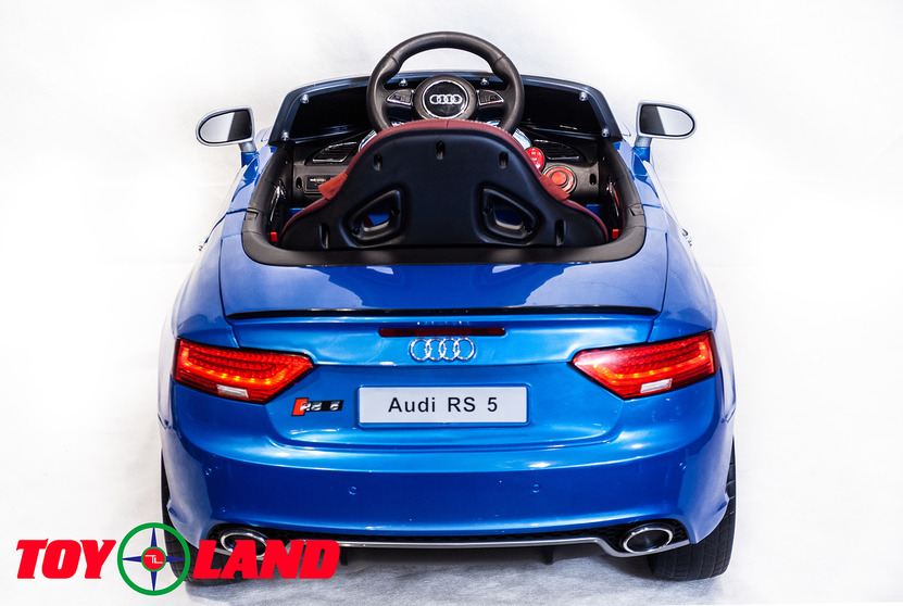 Электромобиль Audi RS5 синий  