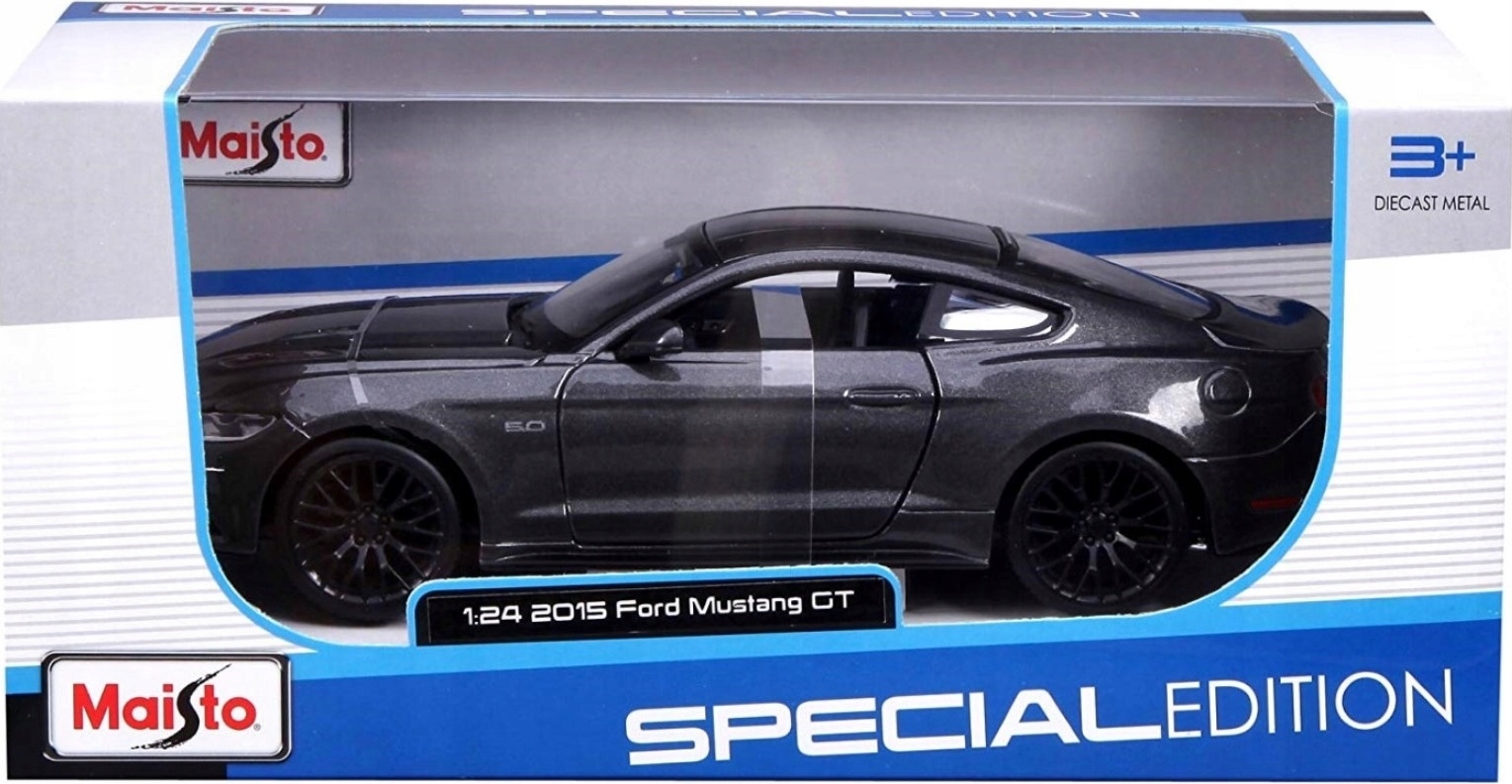 Модель машины - Ford Mustang GT 5.0, 1:24   