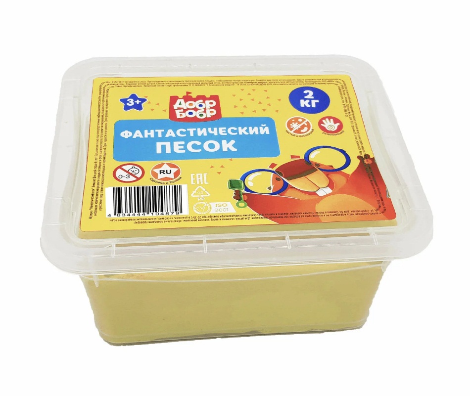 

Фантастический песок, желтый, 2 кг