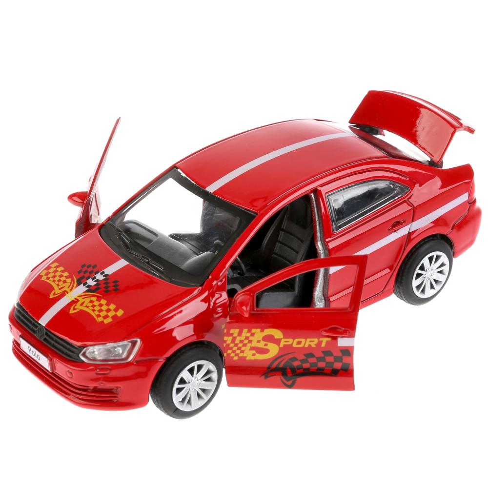

Металлическая инерционная модель – VW Polo Спорт, 12 см