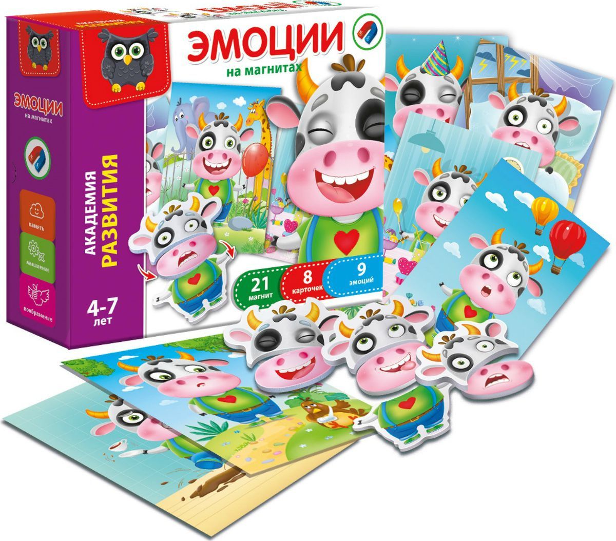 

Игра настольная - Эмоции на магнитах