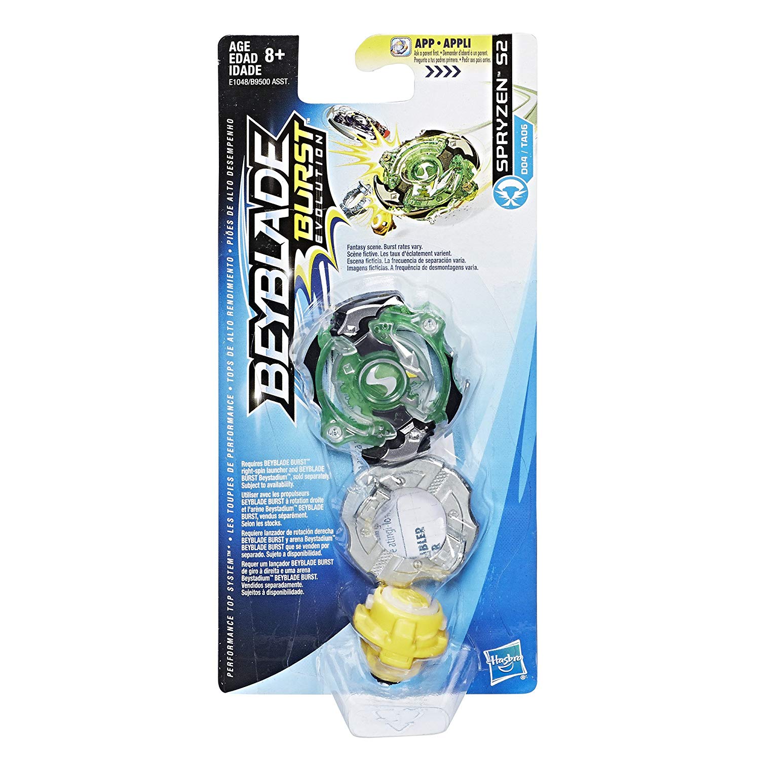 Волчок BeyBlade Burst Evolution – Spryzen S2  