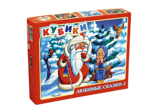 

«Любимые сказки-2» – набор из 20 кубиков