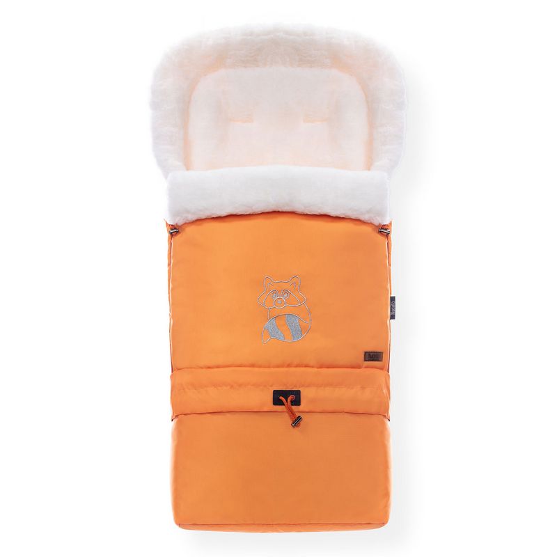 

Конверт зимний меховой Nuovita Alaska Bianco Arancio/Оранжевый