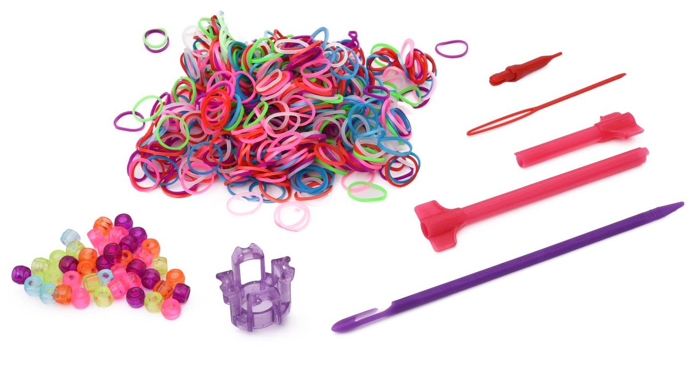 

Набор для плетения украшений для волос Rainbow Loom – Хэа Лум Син