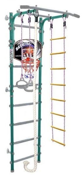 

Шведская стенка Midzumi Niji Kabe Basketball Shield, цвет - ментоловый сорбет