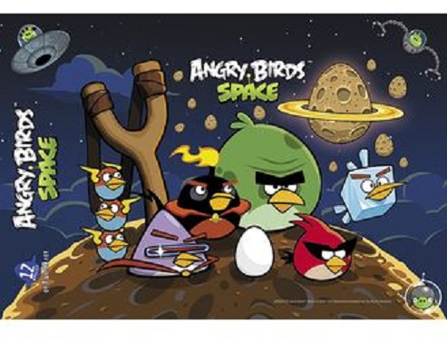 

Пазл 12 элементов 20,3 х 29,7 мм в рамке Angry Birds