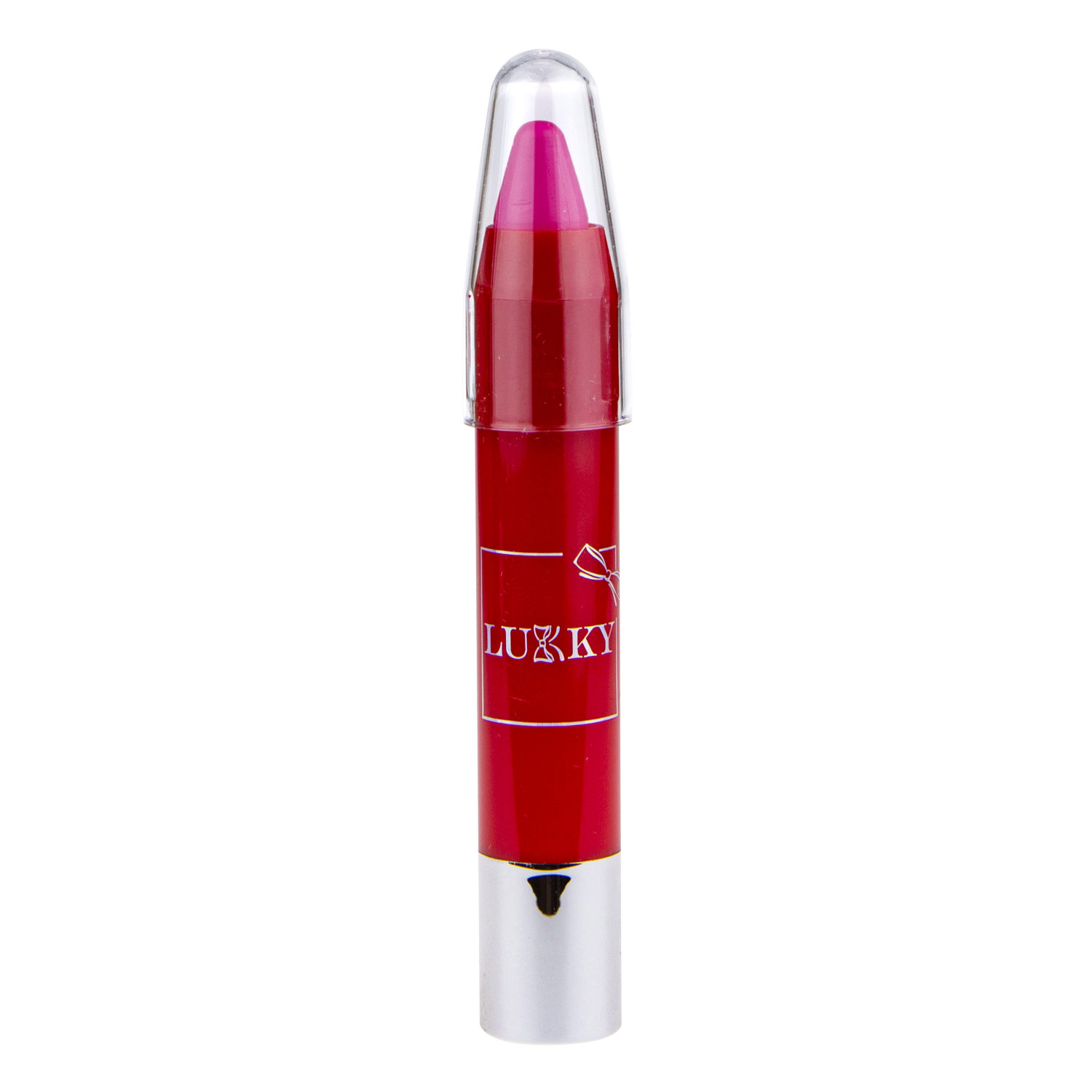 Помада-карандаш для губ Lukky, цвет ярко-розовый, 3,5 г  