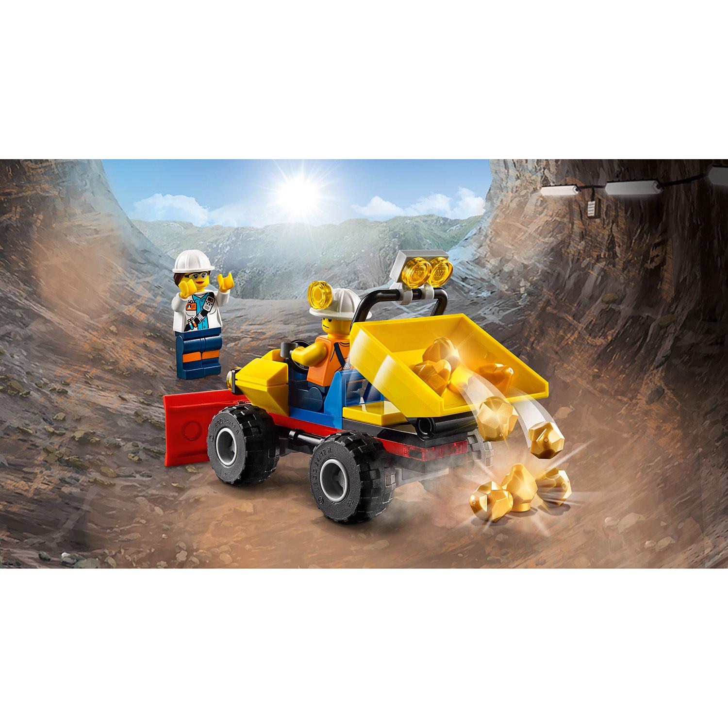 Конструктор Lego City - Тяжелый бур для горных работ City Mining  