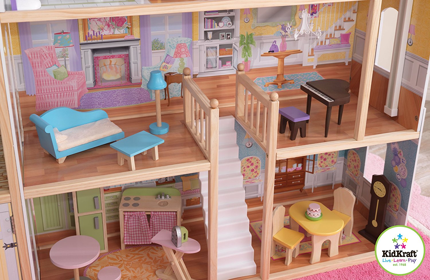 Kidkraft великолепный особняк кукольный домик