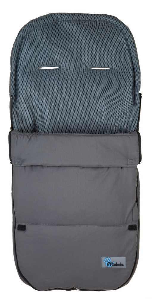 

Демисезонный конверт AL2400 Altabebe Microfibre, размер 90 x45 см., серый