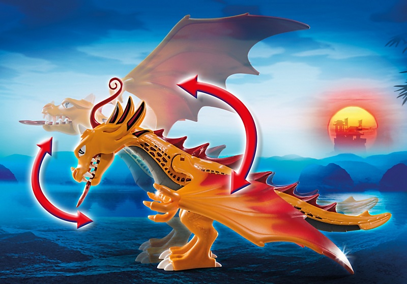 Игровой набор из серии «Азиатский дракон» - Огненный дракон  