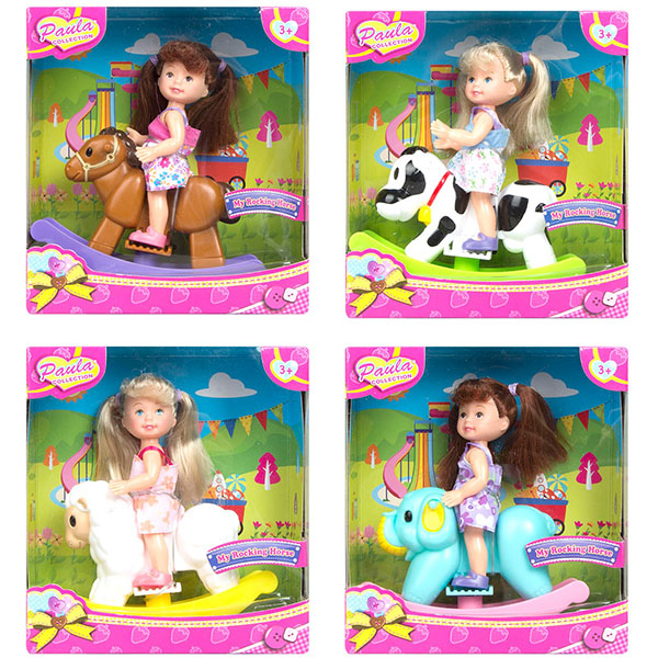 

Игровой набор Paula на качалке, 4 вида