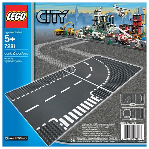 Конструктор Lego City - Т-образная развязка  
