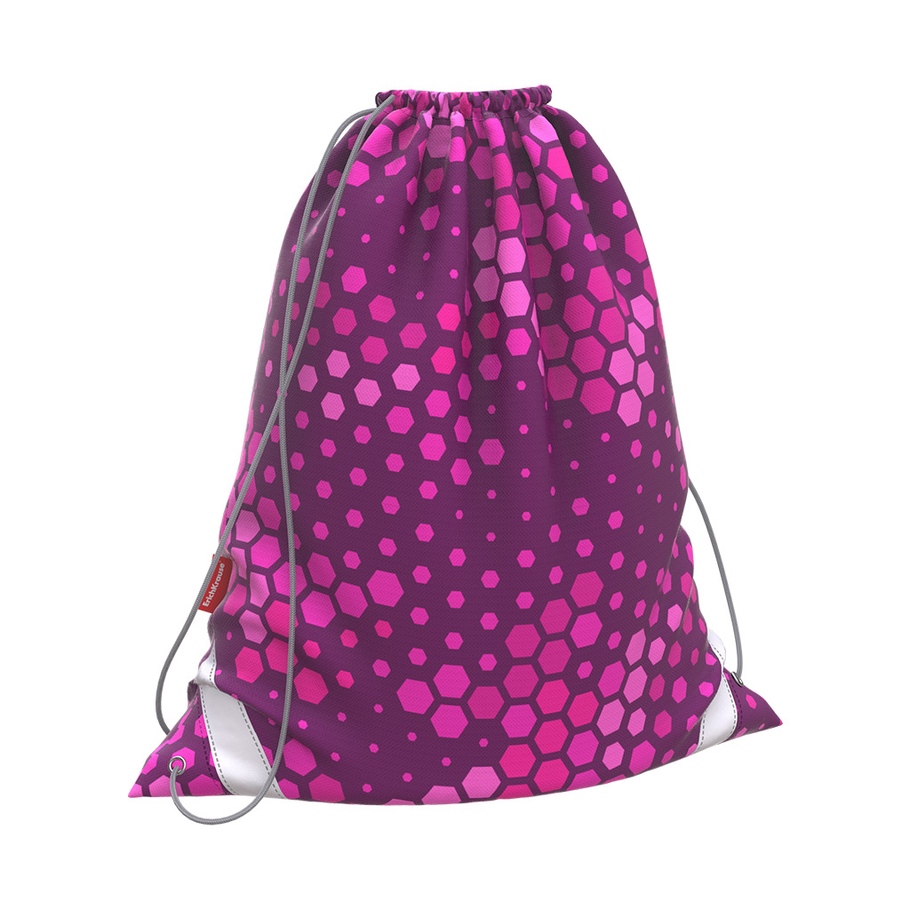 

Мешок для обуви Pink Camo, размер 36,5 х 44 см