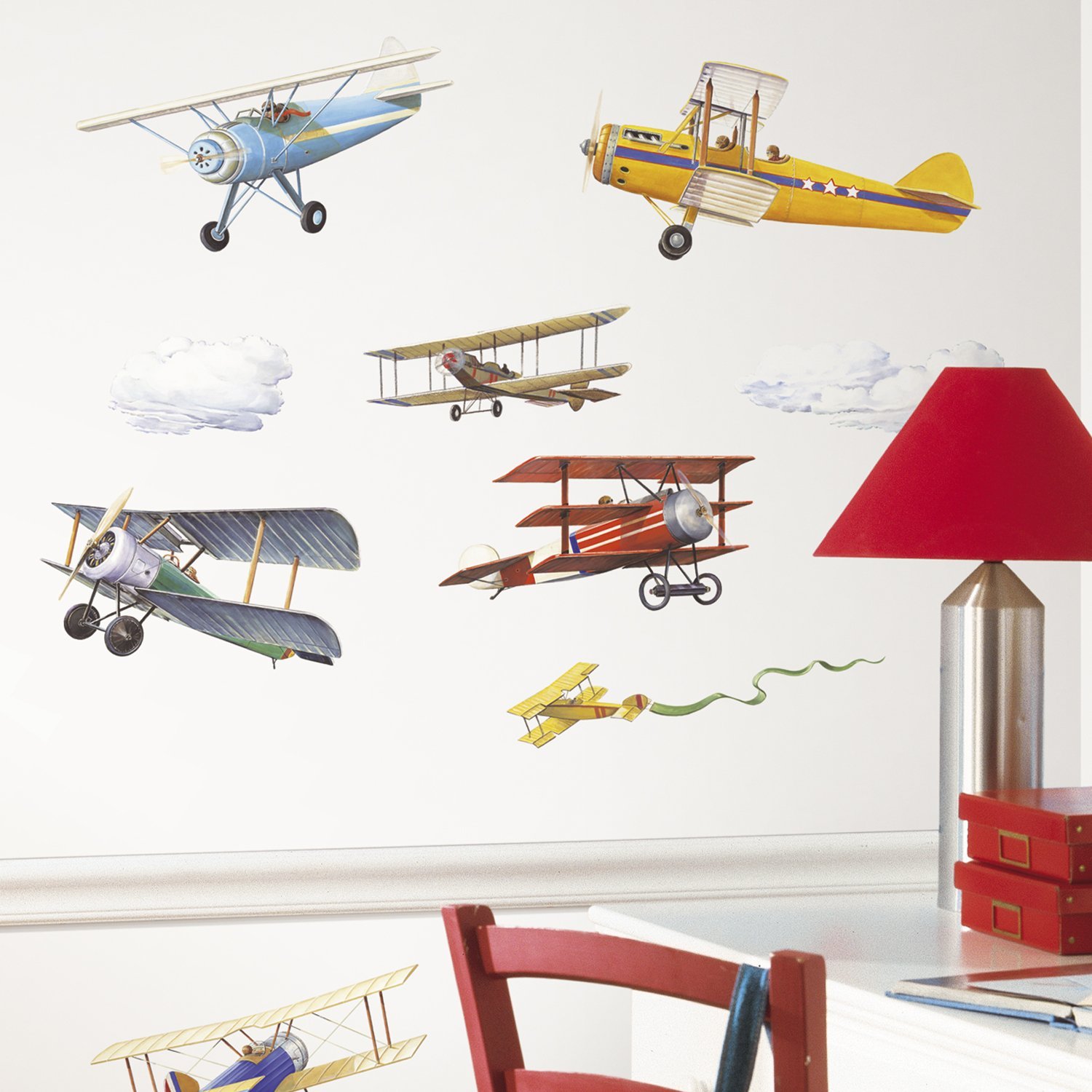 Наклейки для декора - Самолеты, исторические модели  