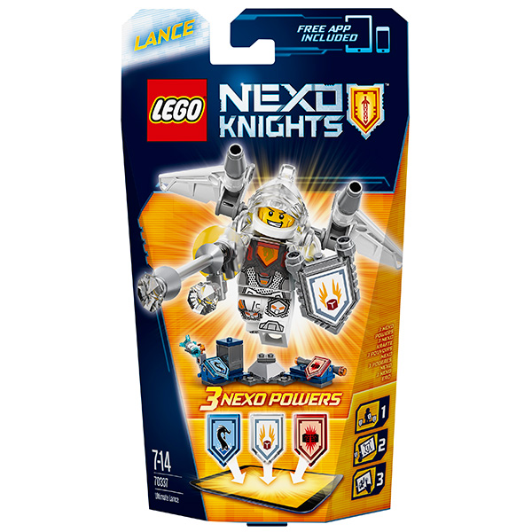 Lego Nexo Knights. Ланс — Абсолютная сила  