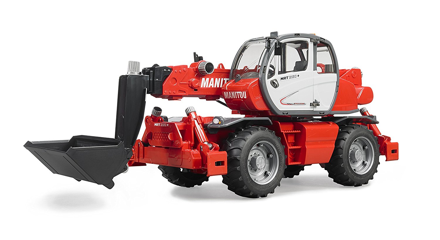 Колёсный погрузчик Bruder Manitou MRT 2150 с ковшом телескопическим  