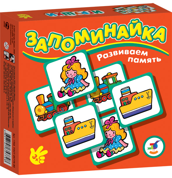 

Игра настольная – Запоминайка Игрушки