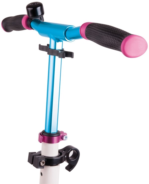 Двухколесный самокат Hudora Scooter CLVR 215, blau/pink  