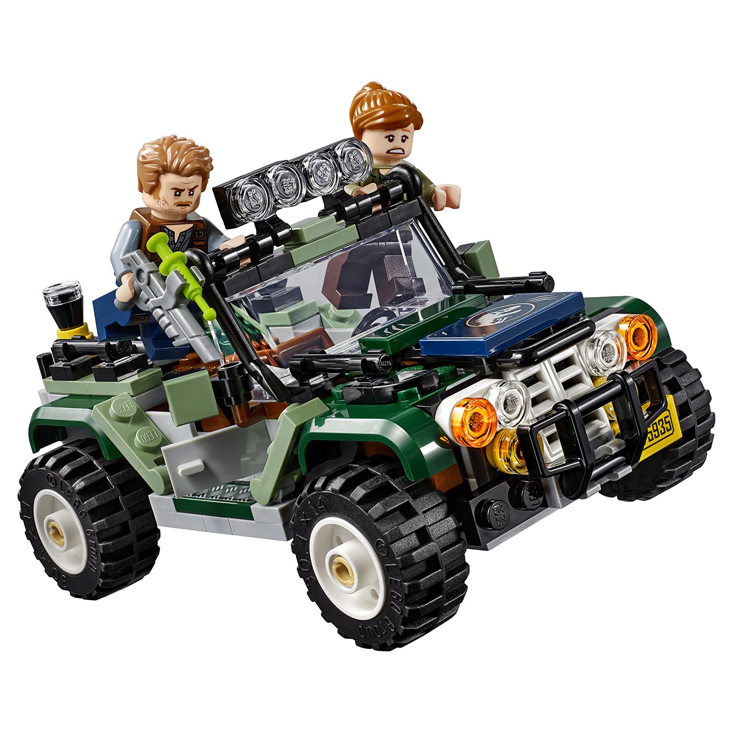 Конструктор Lego Jurassic World - Поединок с бариониксом: охота за сокровищами  