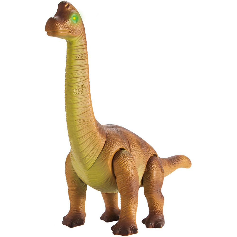 Динозавр Бронтозавр на радиоуправлении, световые и звуковые эффекты, разные цвета   