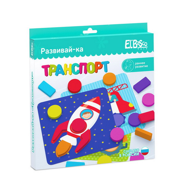 

Развивающая игра с карточками - Развивай-ка - Транспорт