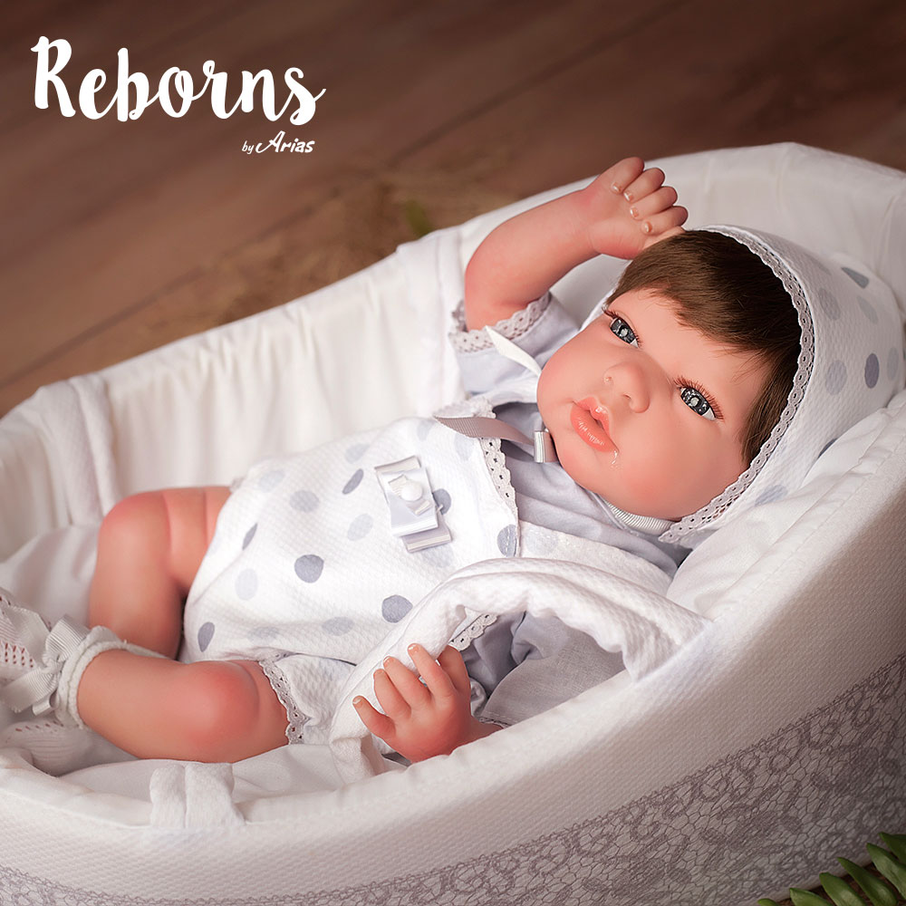 

Новорождённый пупс из серии Arias ReBorns - Sofia, мягкое тело, 40 см., с соской