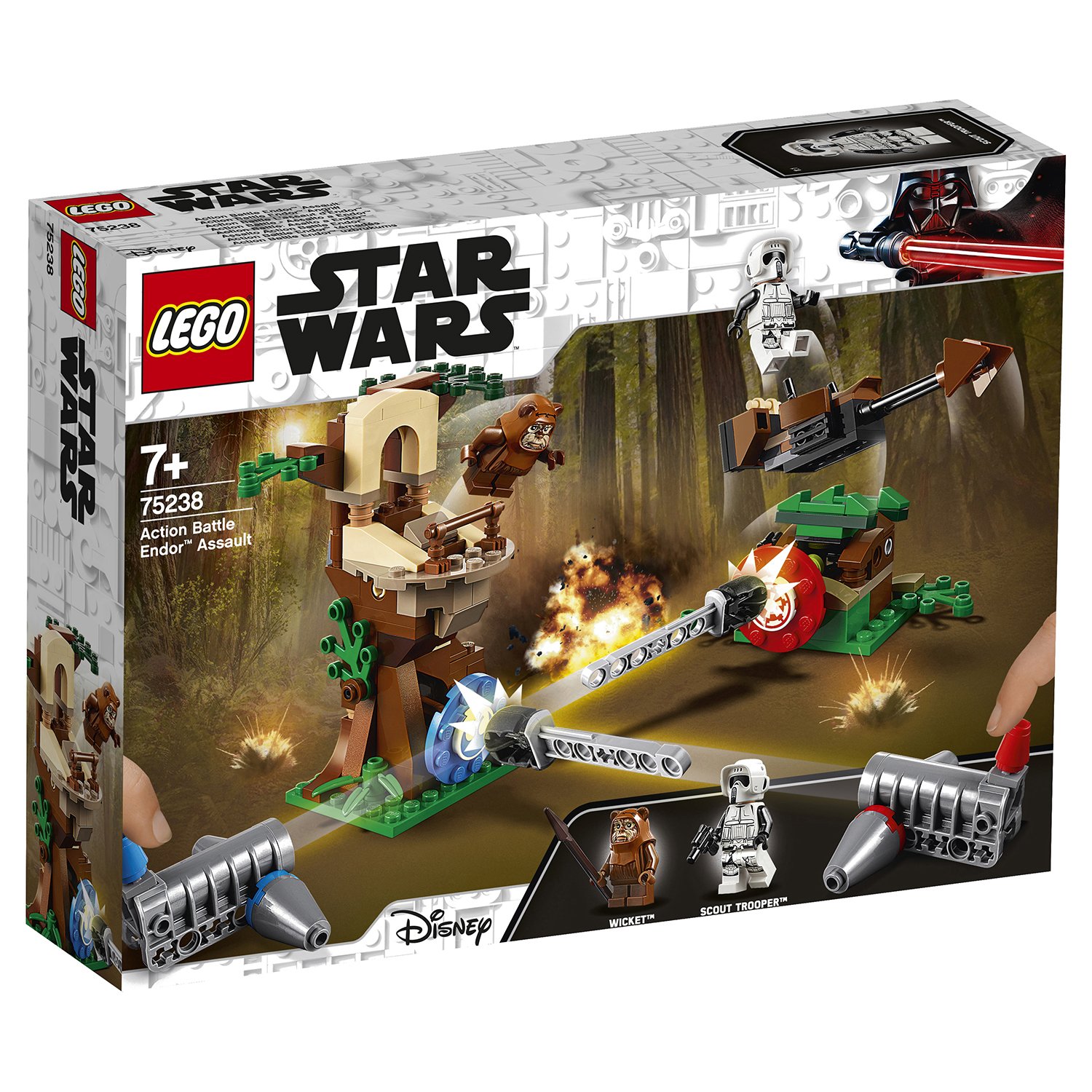 Конструктор Lego Star Wars - Нападение на планету Эндор  