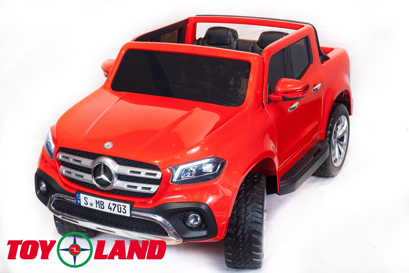 

Электромобиль ToyLand Mersedes-Benz X-Class красного цвета