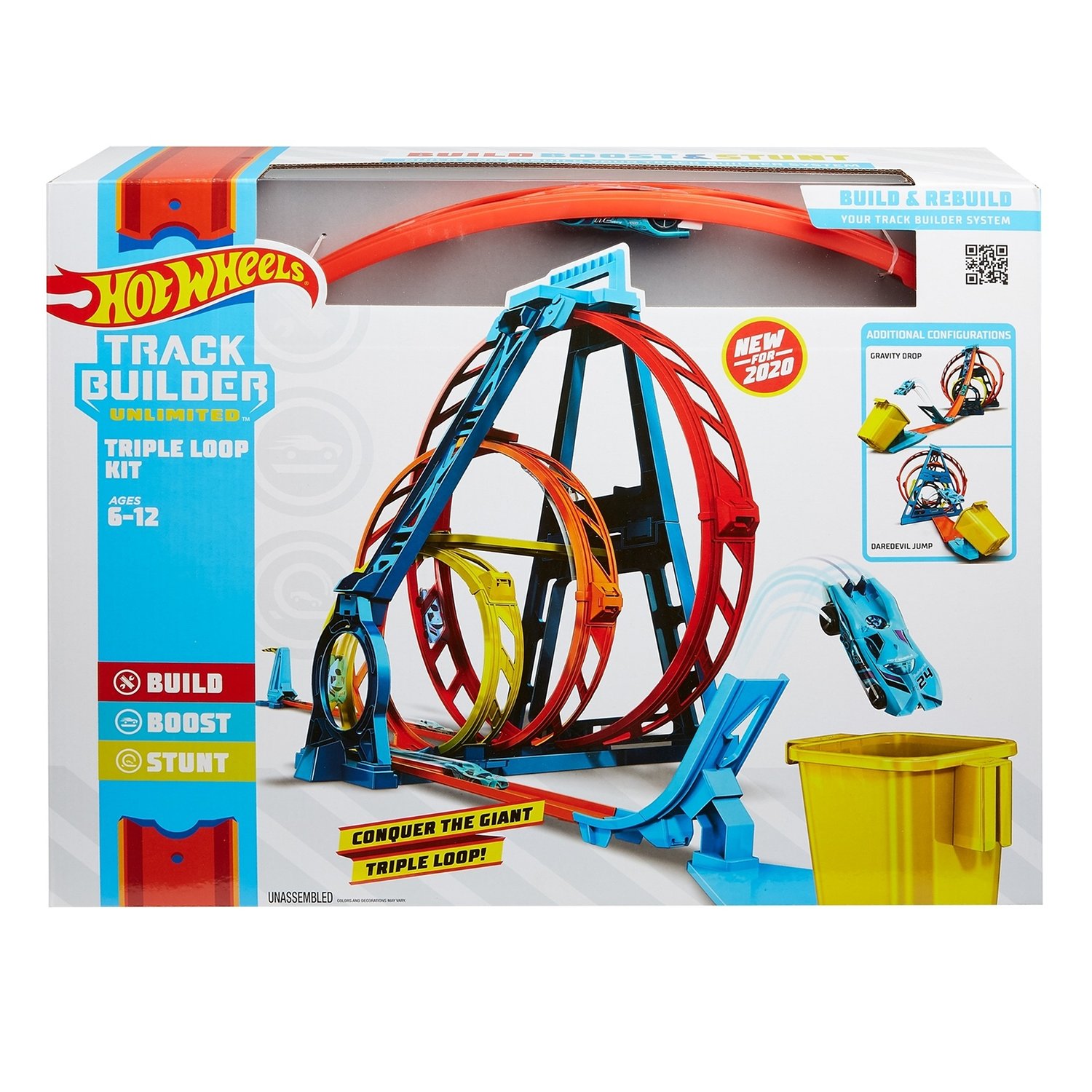 

Конструктор трасс Hot Wheels® - Тройная петля