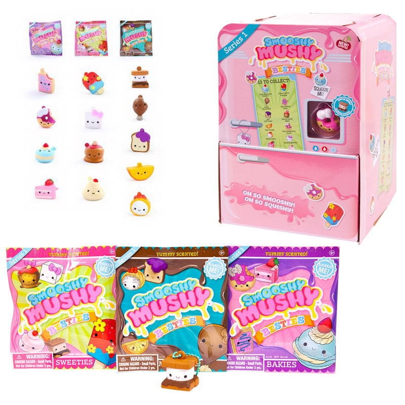 

Игрушка из серии Smooshy Mushy Besties - Вкусняшки для питомца, 13 видов