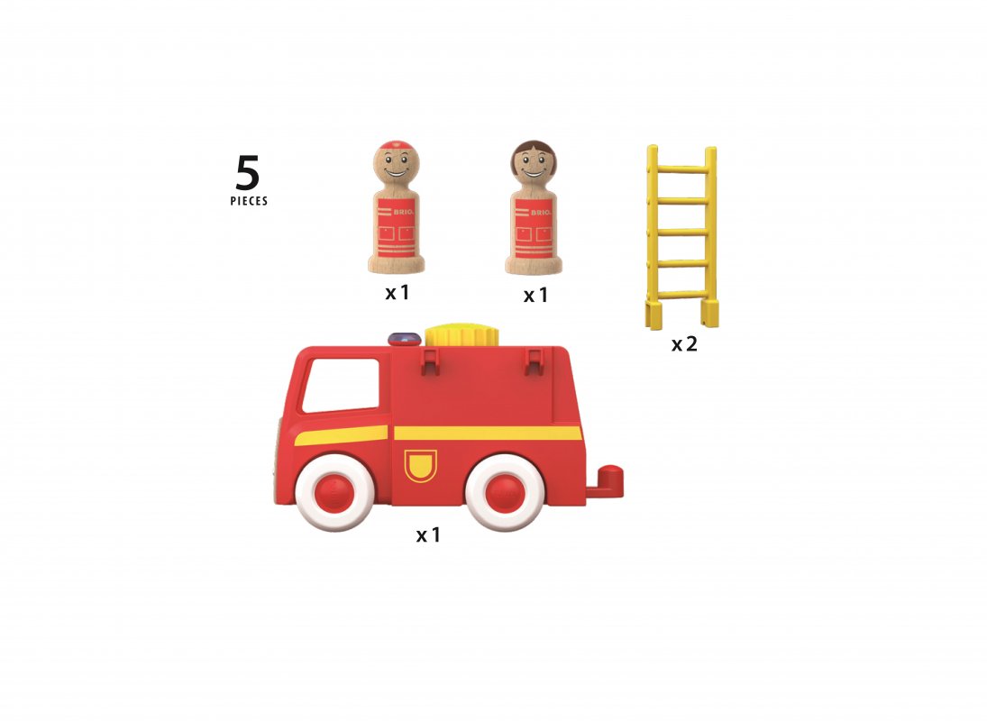 Набор из серии Мой родной дом – Пожарные, 5 элементов, свет, звук  