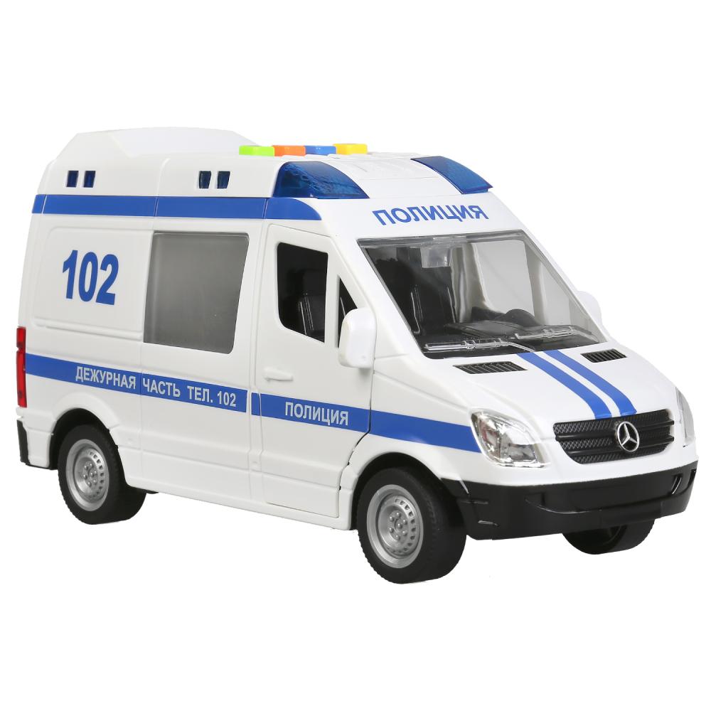 Инерционная машина Mercedes-Benz Sprinter – Полиция, 22 см  