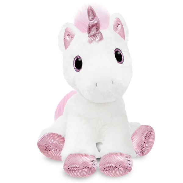 Мягкая игрушка – Единорог, розовый, 30 см  
