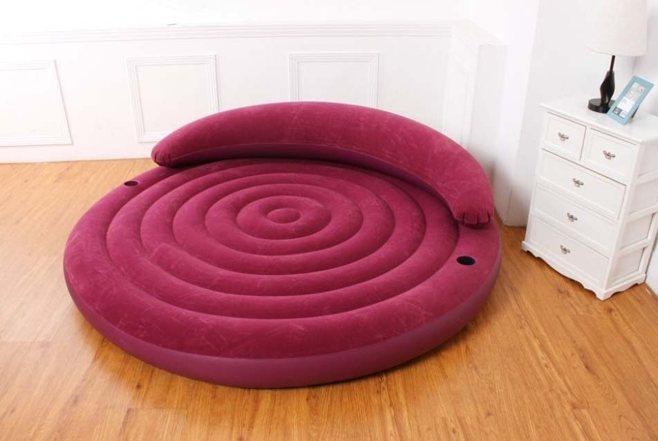 Надувной матрас-диван, серия Ultra Daybed Lounge, 191 х 53 см, двухместный, розовый  