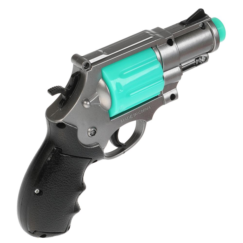 Револьвер с проектором свет-звук  