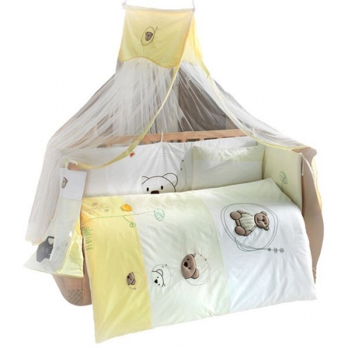 

Комплект из 4 предметов серии Little Bear, beige-yellow